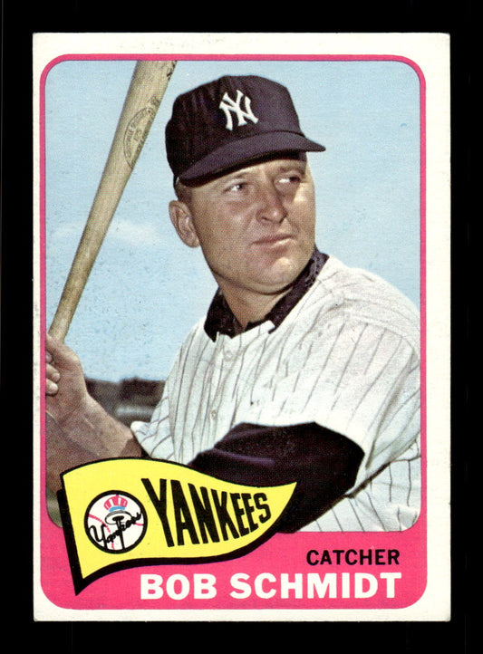 1965 Topps #582 Bob Schmidt New York Yankees EXMT CS26015809