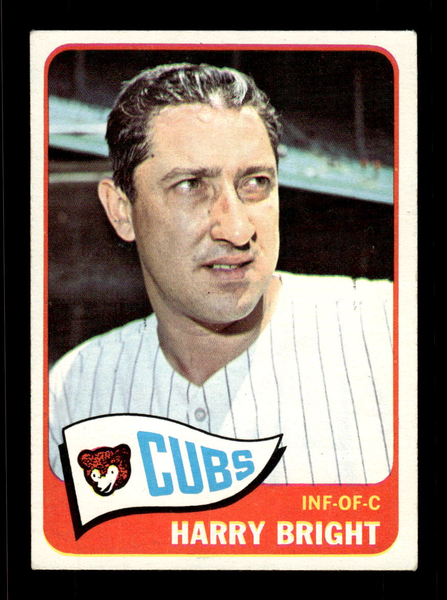 1965 Topps #584 Harry Bright Chicago Cubs EXMT CS26015811