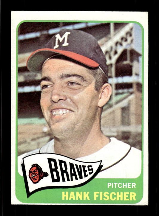1965 Topps #585 Hank Fischer Milwaukee Braves EXMT CS26015812