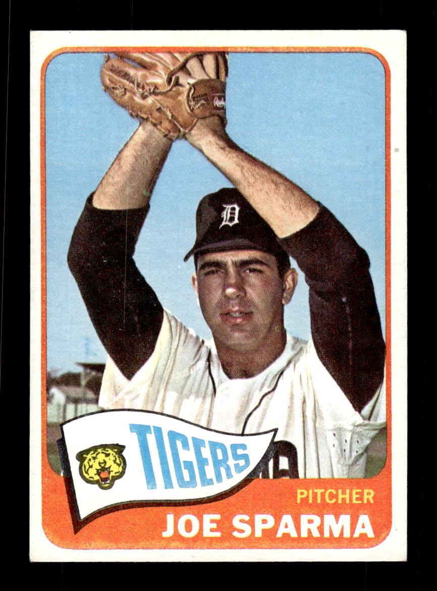 1965 Topps #587 Joe Sparma Detroit Tigers EXMT CS26015814
