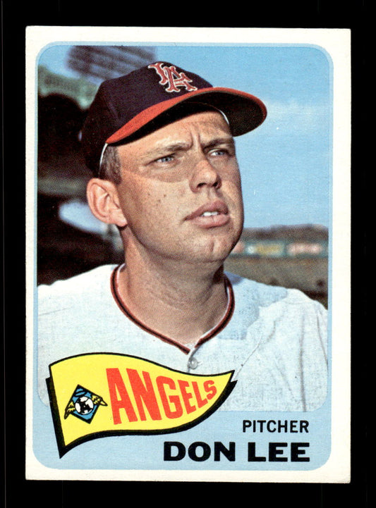 1965 Topps #595 Don Lee Los Angeles Angels EXMT CS26015822