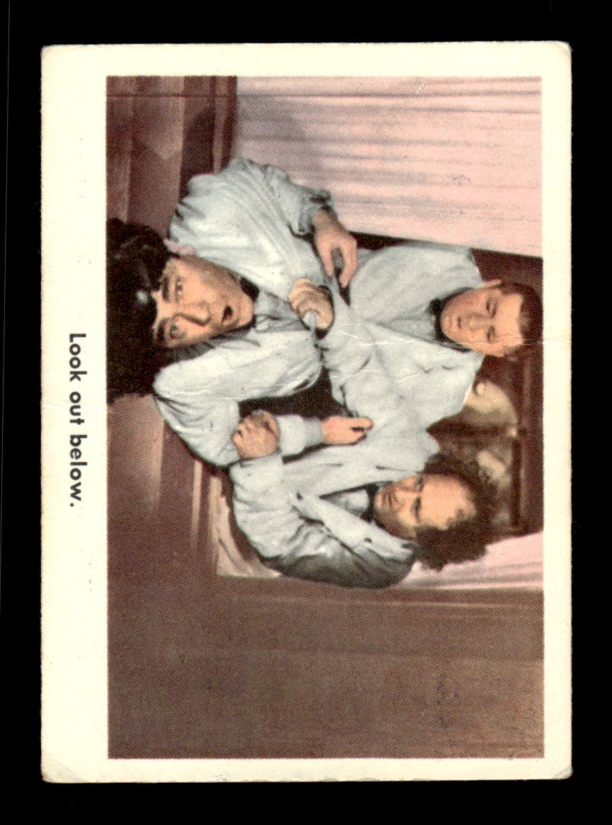 1959 Fleer The Three Stooges #24 Look out below. VG CS26016353