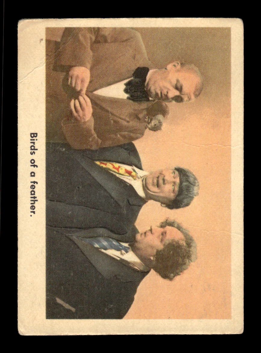 1959 Fleer The Three Stooges #34 Birds of a feather. VG CS26016357