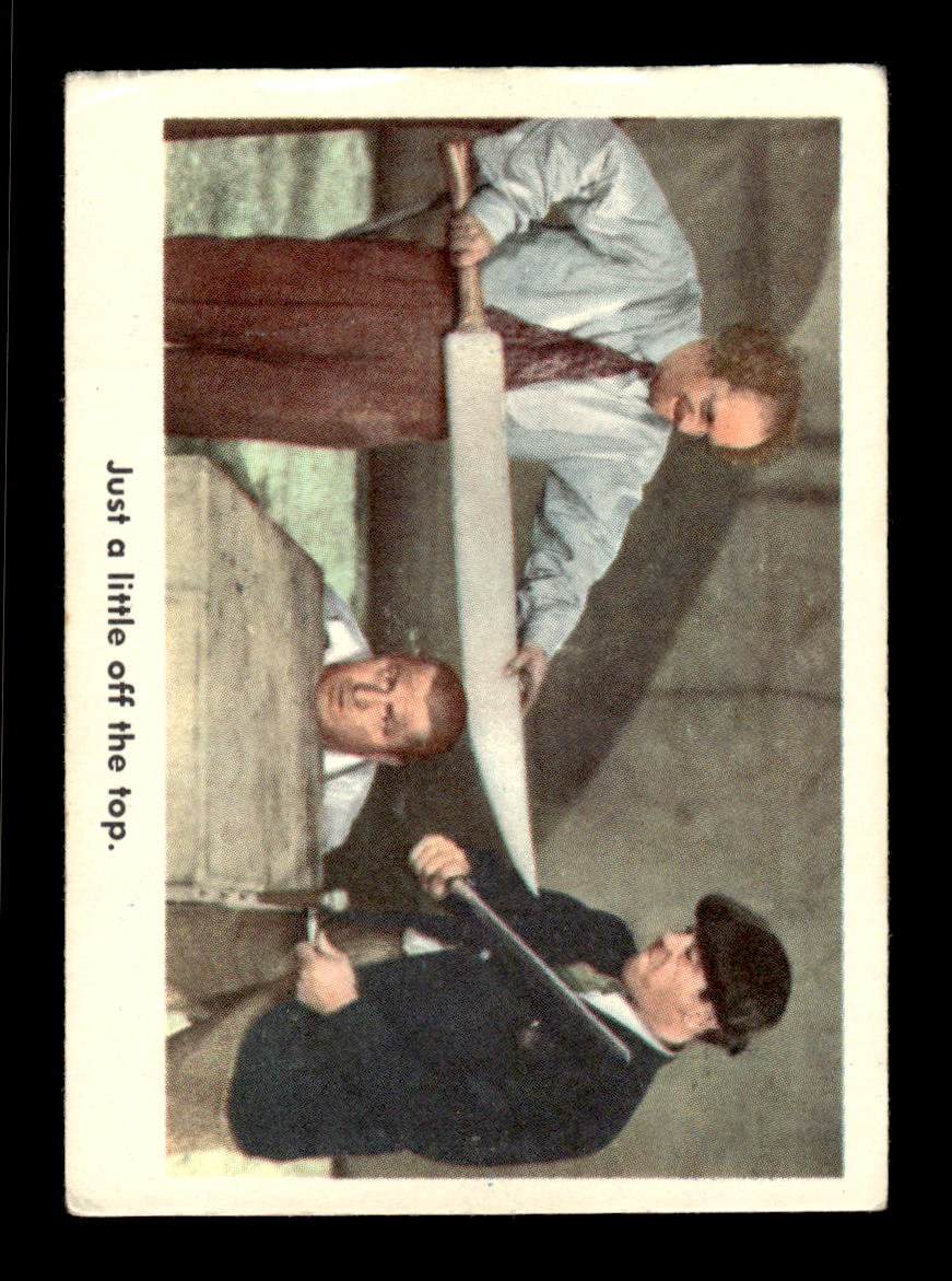 1959 Fleer The Three Stooges #56 Just a little off the top. VG CS26016361