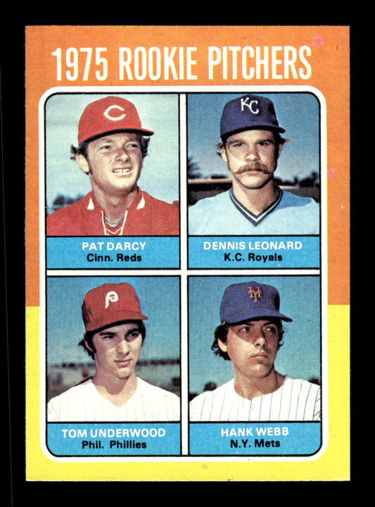 1975 Topps #615 Rookie Pitchers Philadelphia Phillies VGEX CS26016763