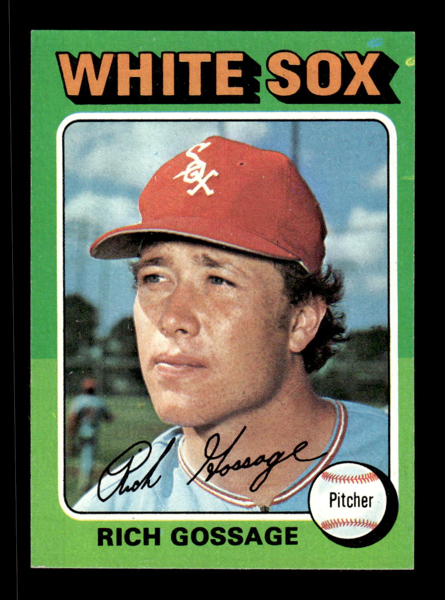 1975 Topps #554 Rich Gossage Chicago White Sox VGEX CS26016765