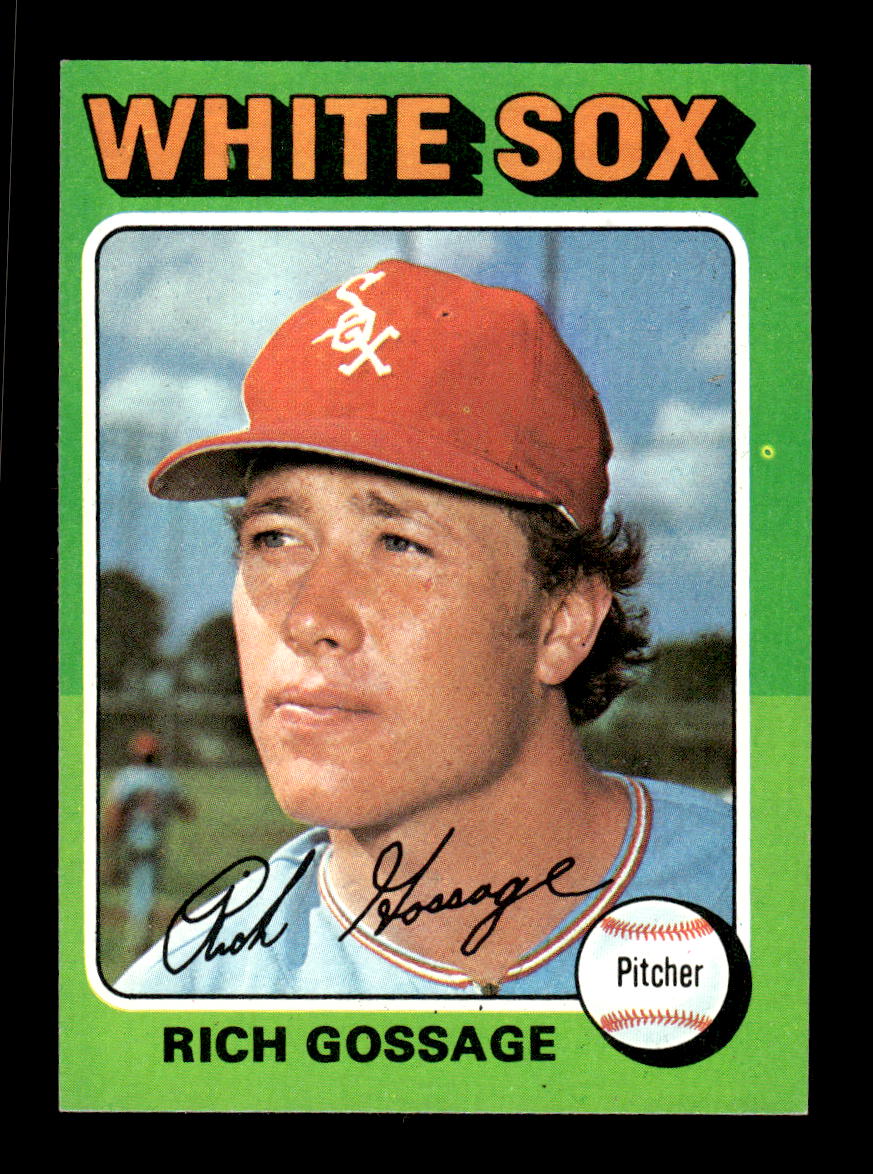 1975 Topps #554 Rich Gossage Chicago White Sox VGEX CS26016767