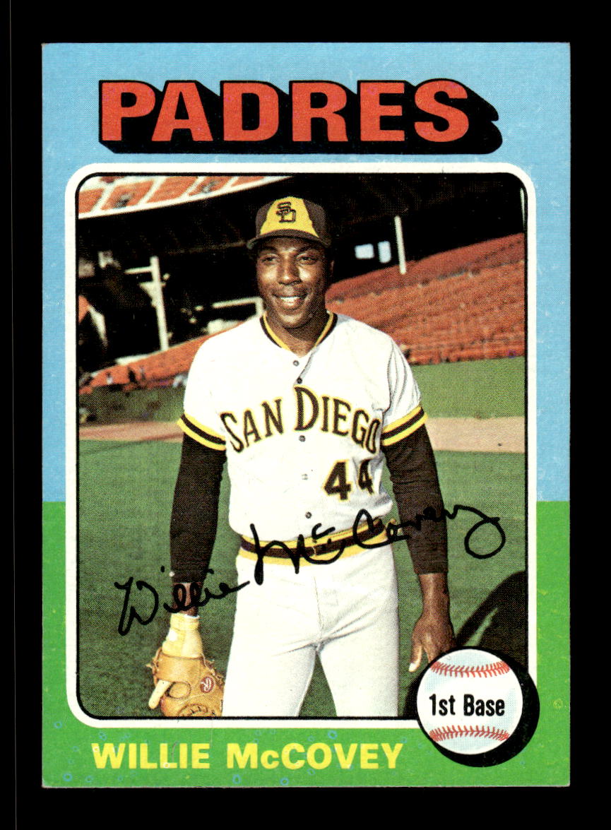 1975 Topps #450 Willie McCovey San Diego Padres VGEX CS26016769