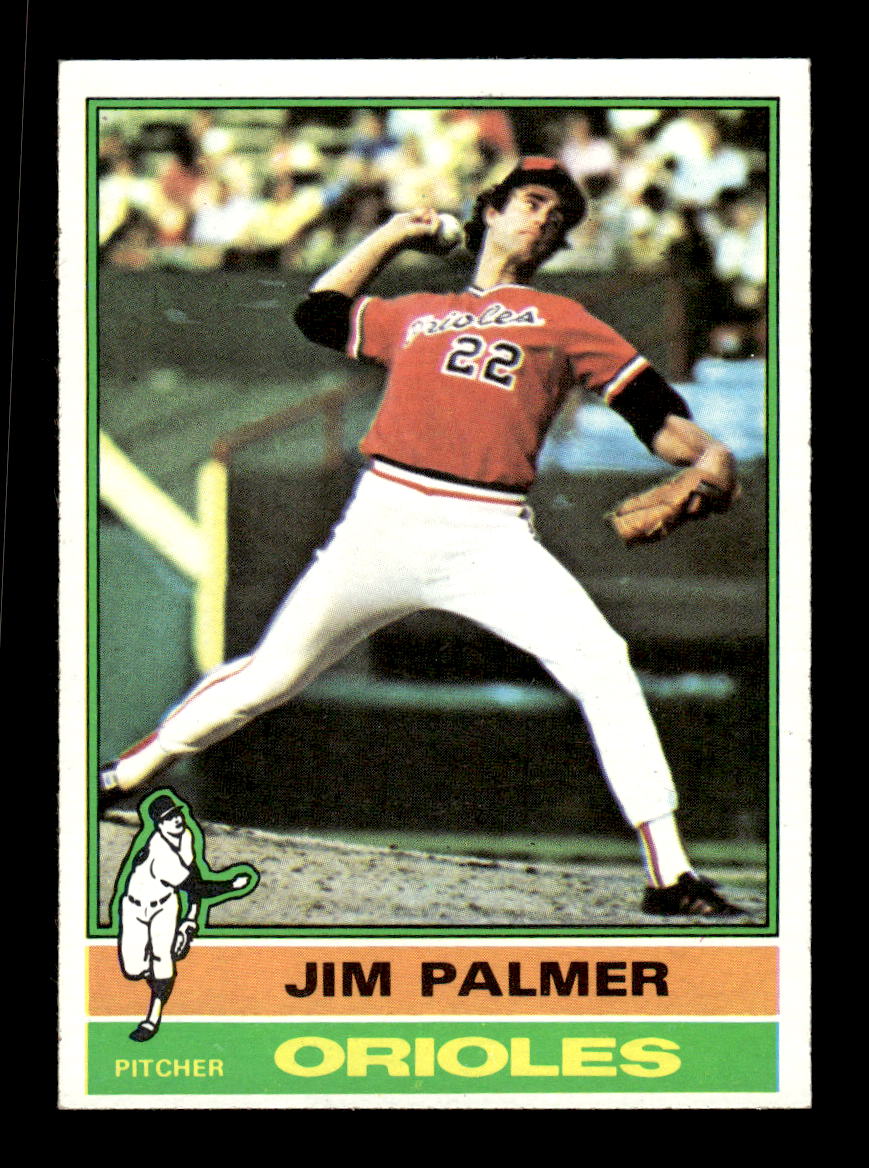 1976 Topps #450 Jim Palmer Baltimore Orioles VGEX CS26016771