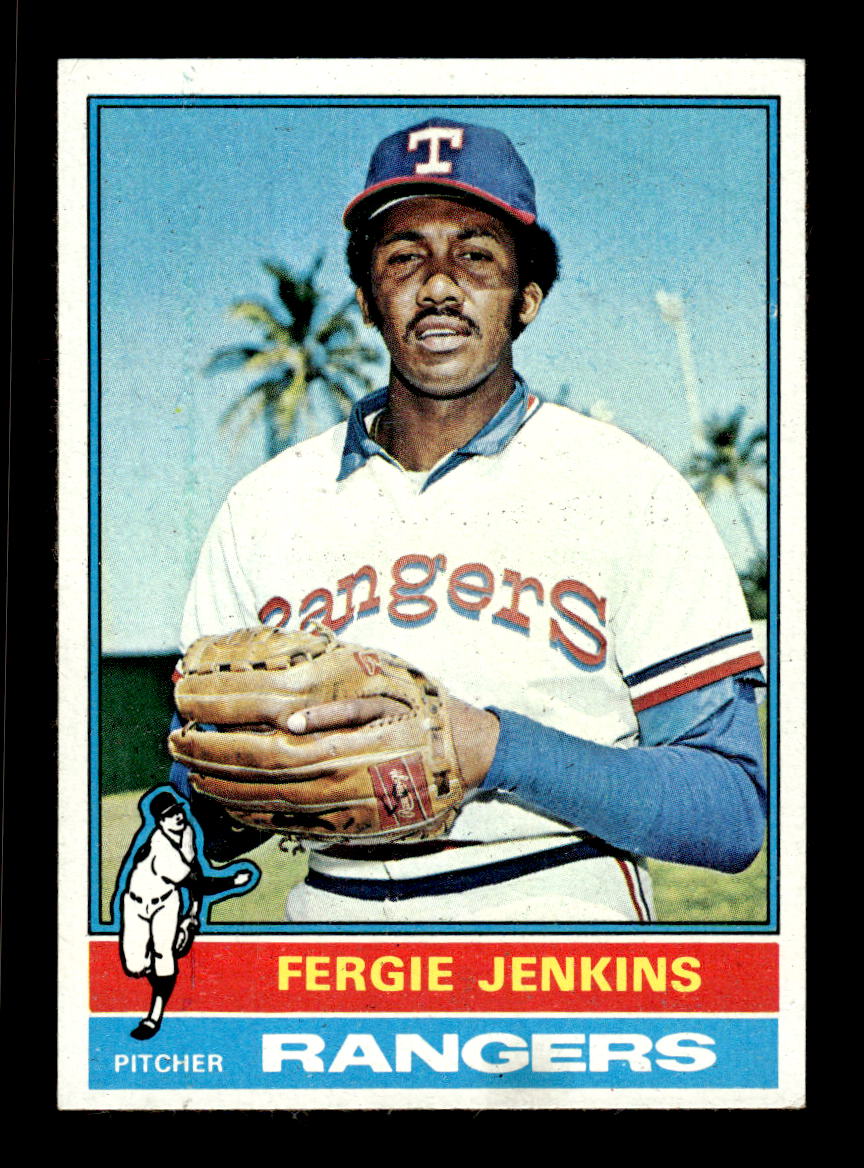 1976 Topps #250 Fergie Jenkins Texas Rangers VGEX CS26016772