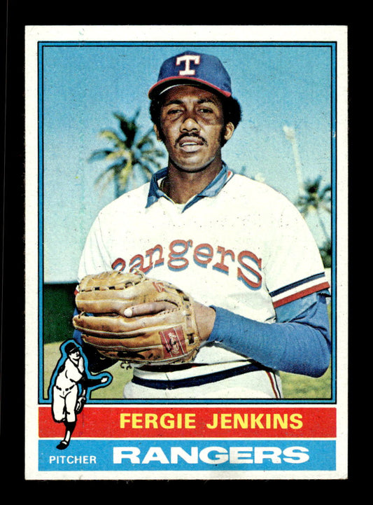 1976 Topps #250 Fergie Jenkins Texas Rangers VGEX CS26016772