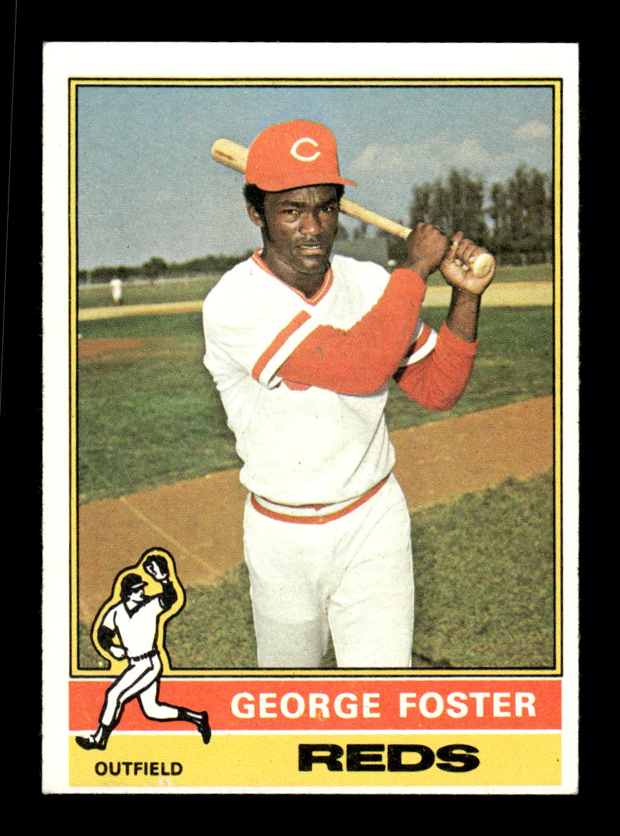 1976 Topps #179 George Foster Cincinnati Reds VGEX CS26016786