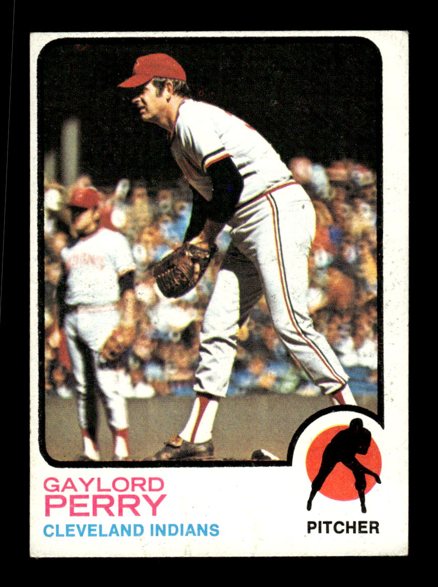 1973 Topps #400 Gaylord Perry Cleveland Indians VGEX CS26016789