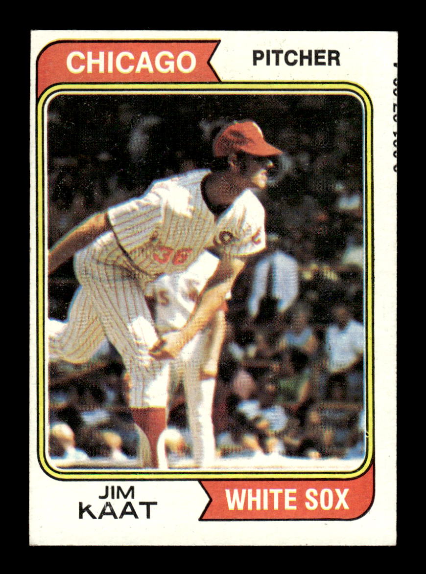 1974 Topps #440 Jim Kaat Chicago White Sox VGEX CS26016793