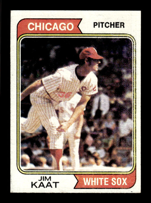 1974 Topps #440 Jim Kaat Chicago White Sox VGEX CS26016794