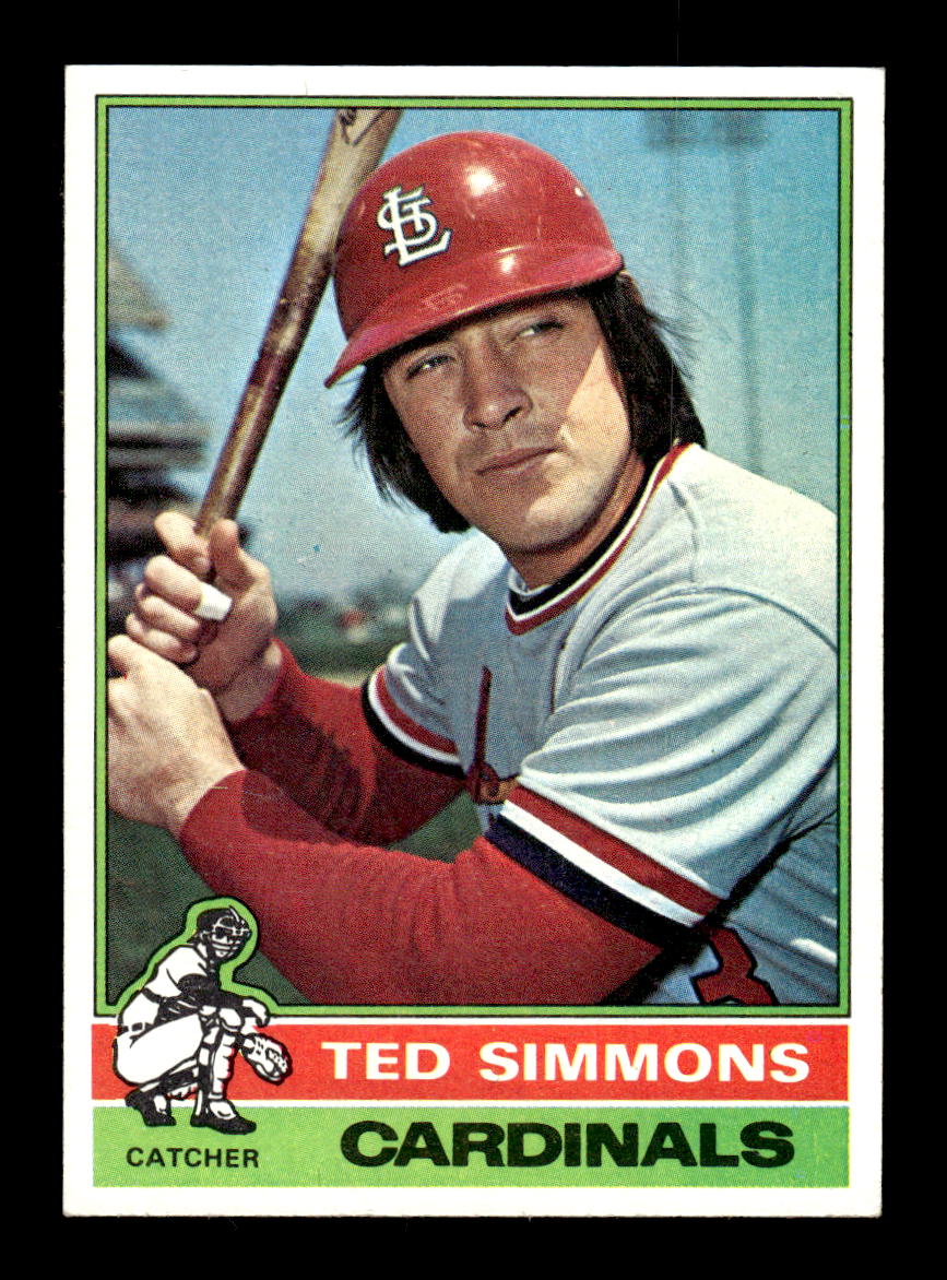 1976 Topps #290 Ted Simmons St. Louis Cardinals VGEX CS26016800