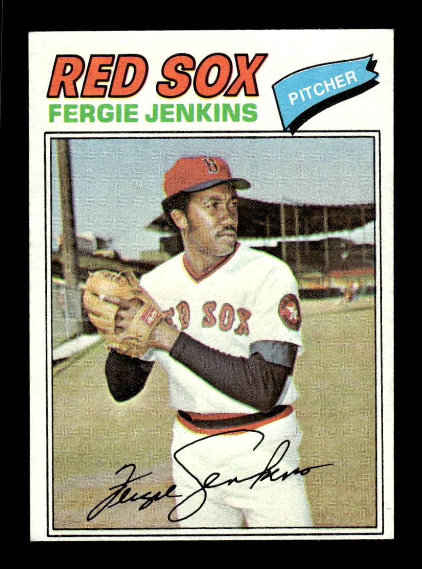1977 Topps #430 Fergie Jenkins Boston Red Sox VGEX CS26016803