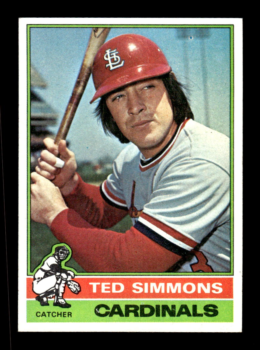 1976 Topps #290 Ted Simmons St. Louis Cardinals VGEX CS26016806
