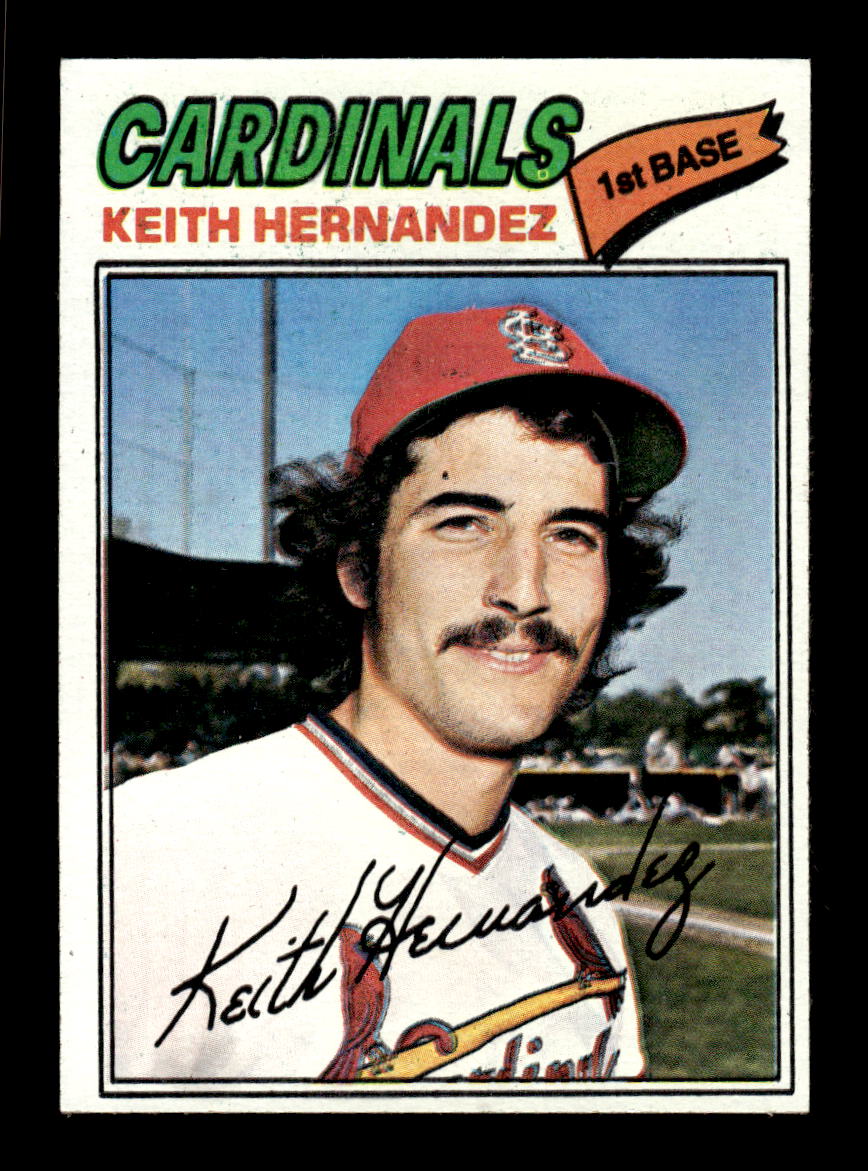 1977 Topps #95 Keith Hernandez St. Louis Cardinals VGEX CS26016808