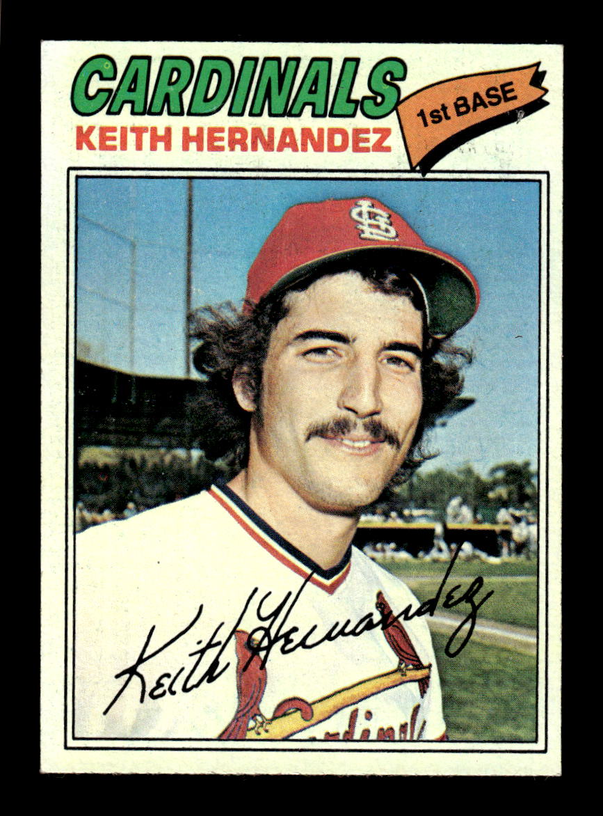 1977 Topps #95 Keith Hernandez St. Louis Cardinals VGEX CS26016811