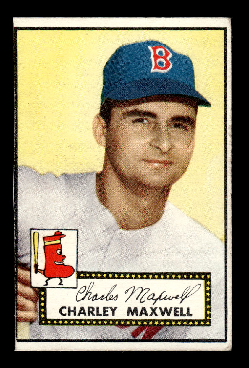 1952 Topps #180 Charley Maxwell Trimmed LOW GRADE CS26016818