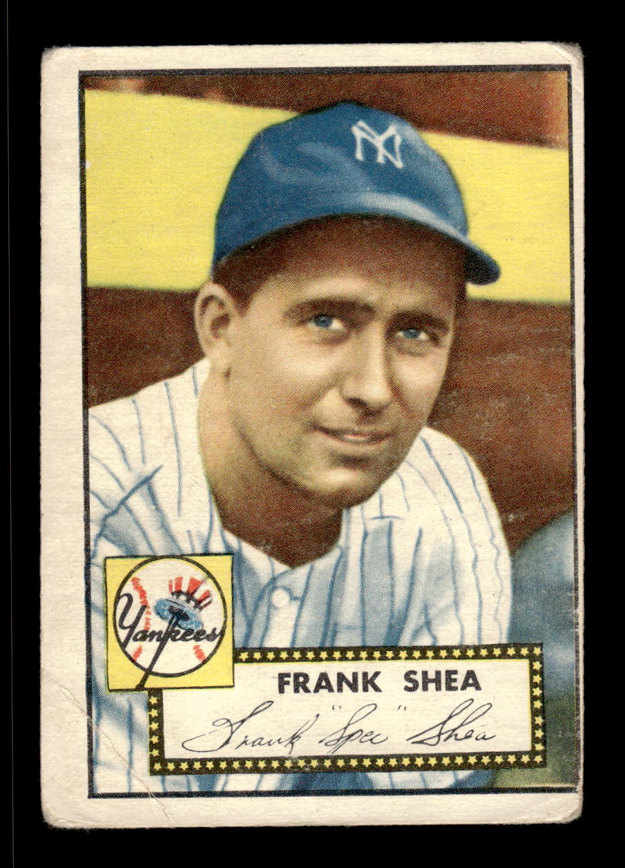 1952 Topps #248 Frank Shea Washington Senators Poor CS26016838