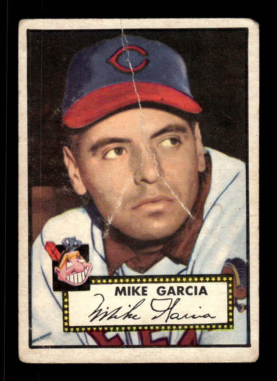1952 Topps #272 Mike Garcia Cleveland Indians Poor CS26016840