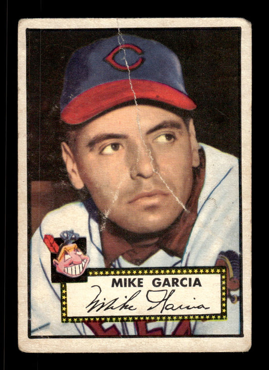 1952 Topps #272 Mike Garcia Cleveland Indians Poor CS26016840