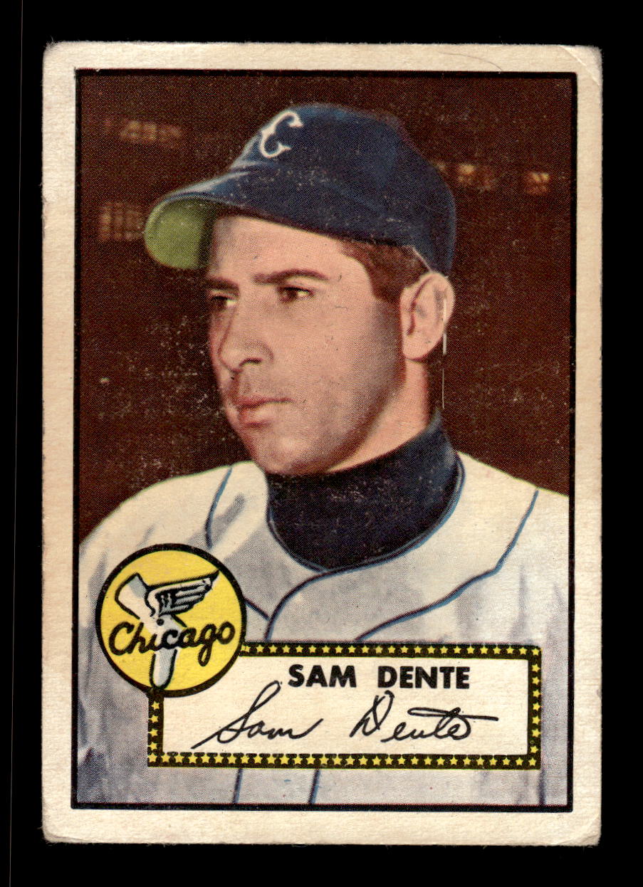 1952 Topps #304 Sam Dente Chicago White Sox Poor CS26016842
