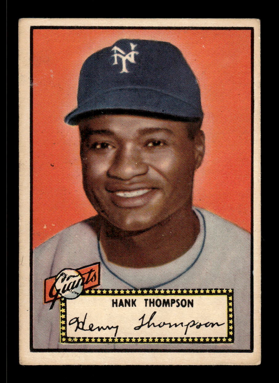 1952 Topps #3b Hank Thompson New York Giants Poor CS26016843