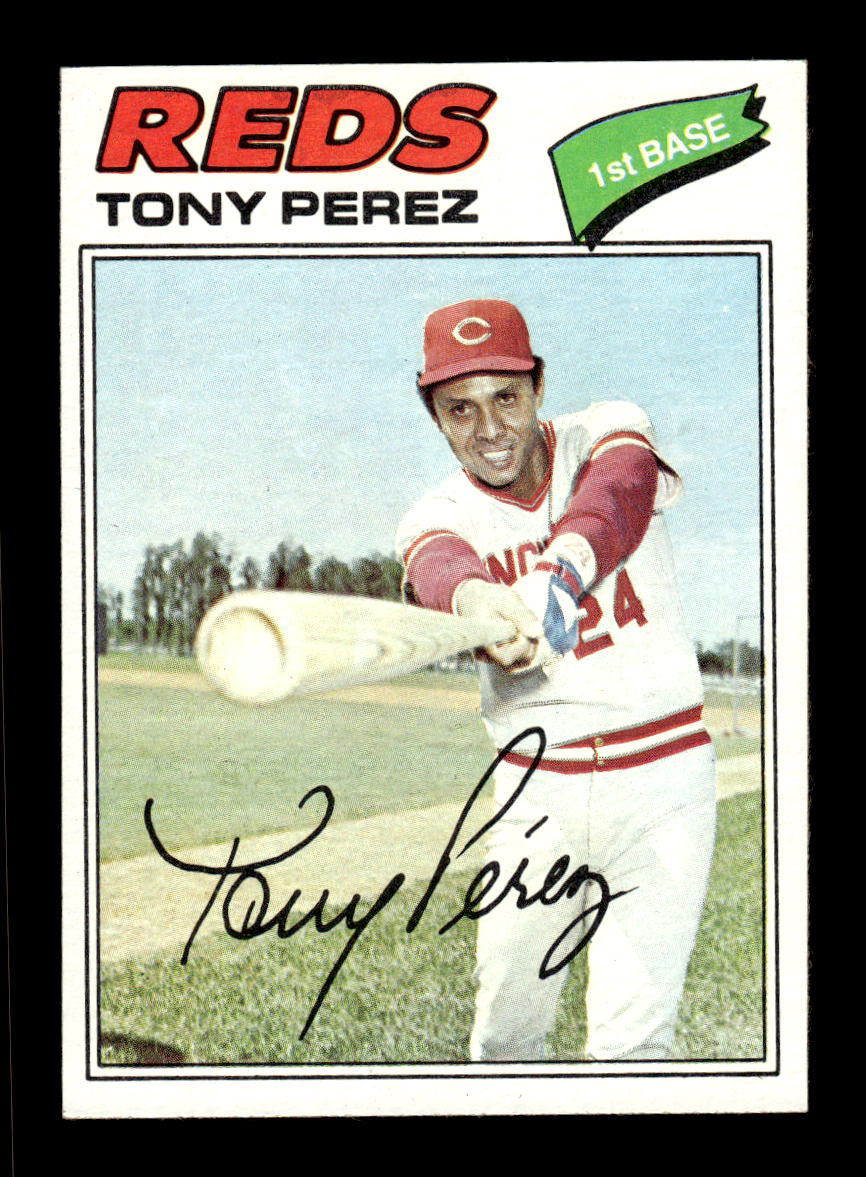 1977 Topps #655 Tony Perez Cincinnati Reds VG CS26016844