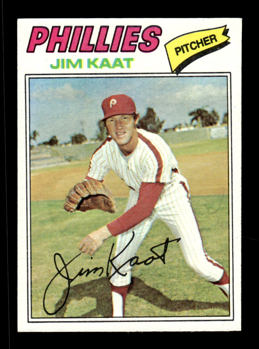 1977 Topps #638 Jim Kaat Philadelphia Phillies Poor CS26016845