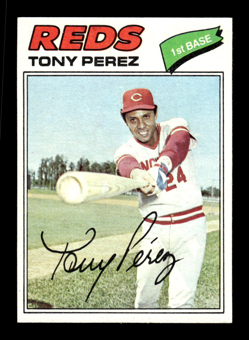 1977 Topps #655 Tony Perez Cincinnati Reds VG CS26016846