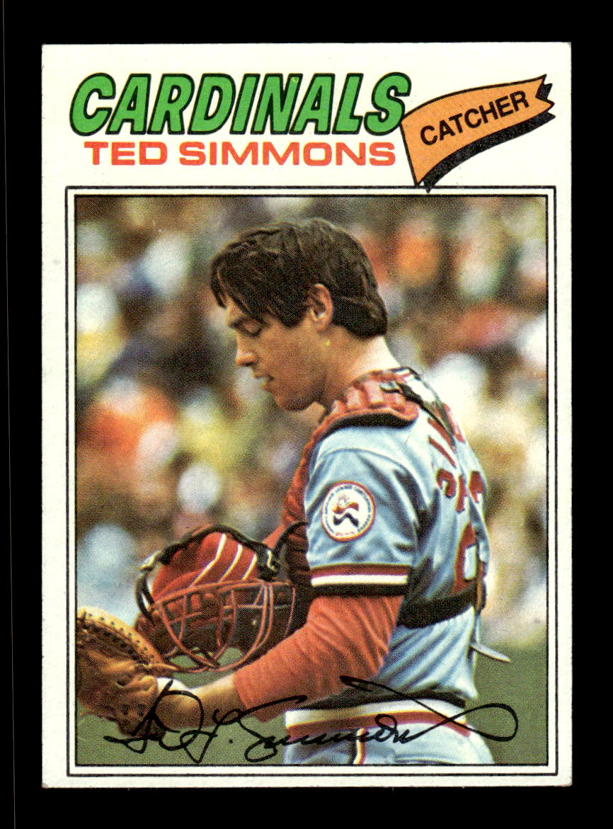 1977 Topps #470 Ted Simmons St. Louis Cardinals VG CS26016851