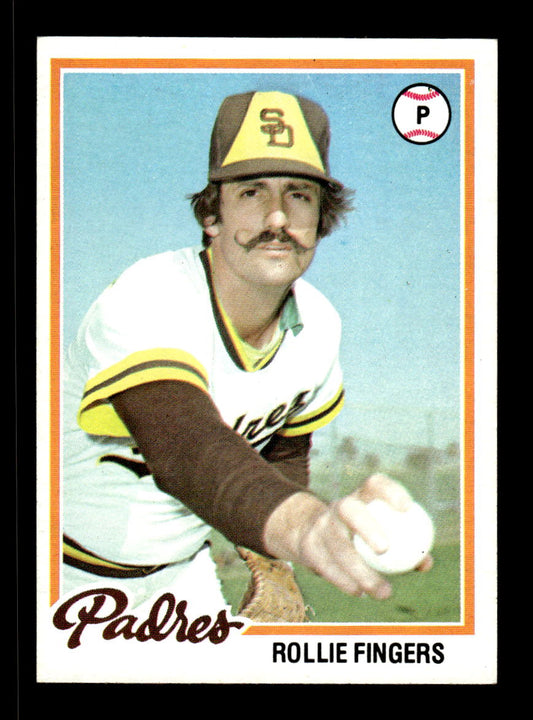 1978 Topps #140 Rollie Fingers San Diego Padres VG CS26016854