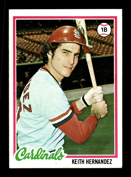 1978 Topps #143 Keith Hernandez St. Louis Cardinals VG CS26016856