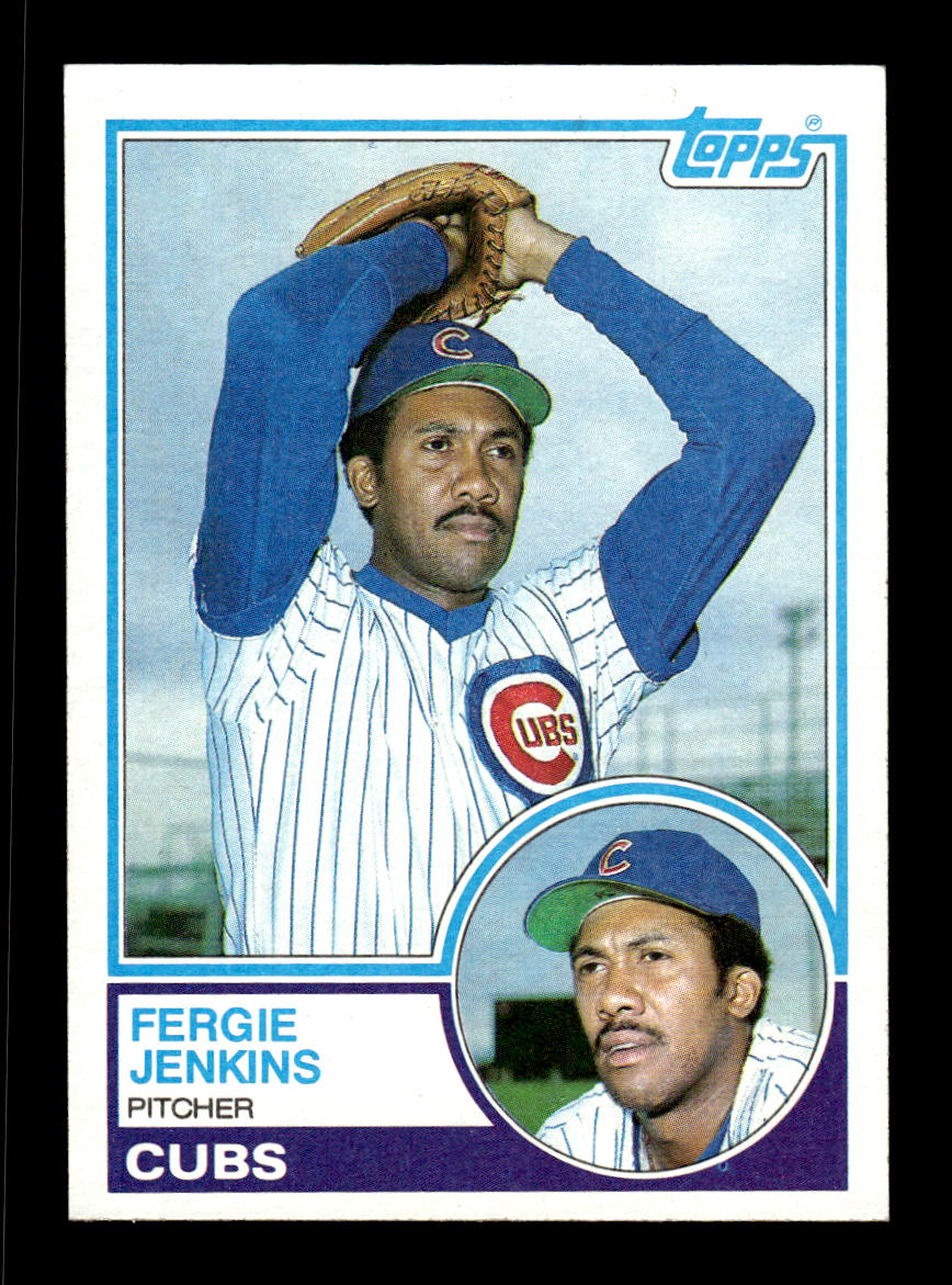 1983 Topps #230 Fergie Jenkins Chicago Cubs VG CS26016861