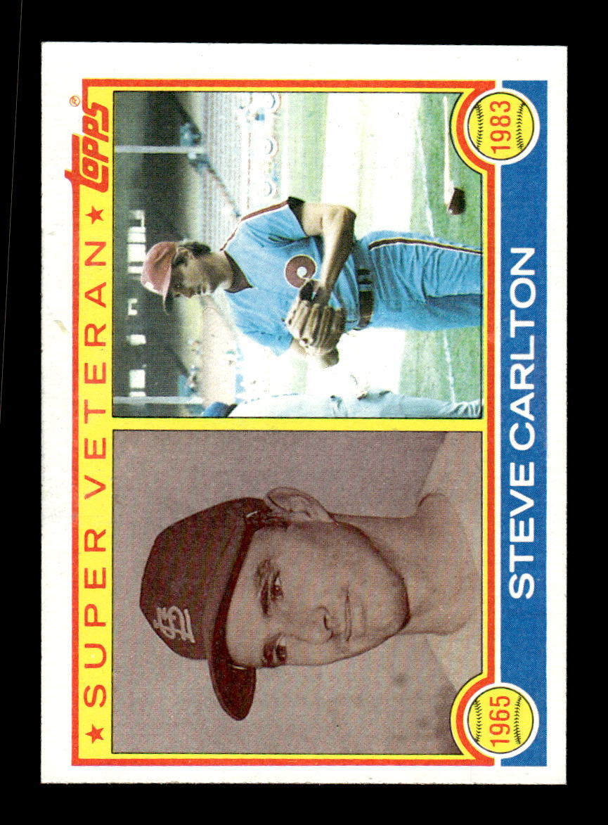 1983 Topps #71 Steve Carlton Philadelphia Phillies VG CS26016862