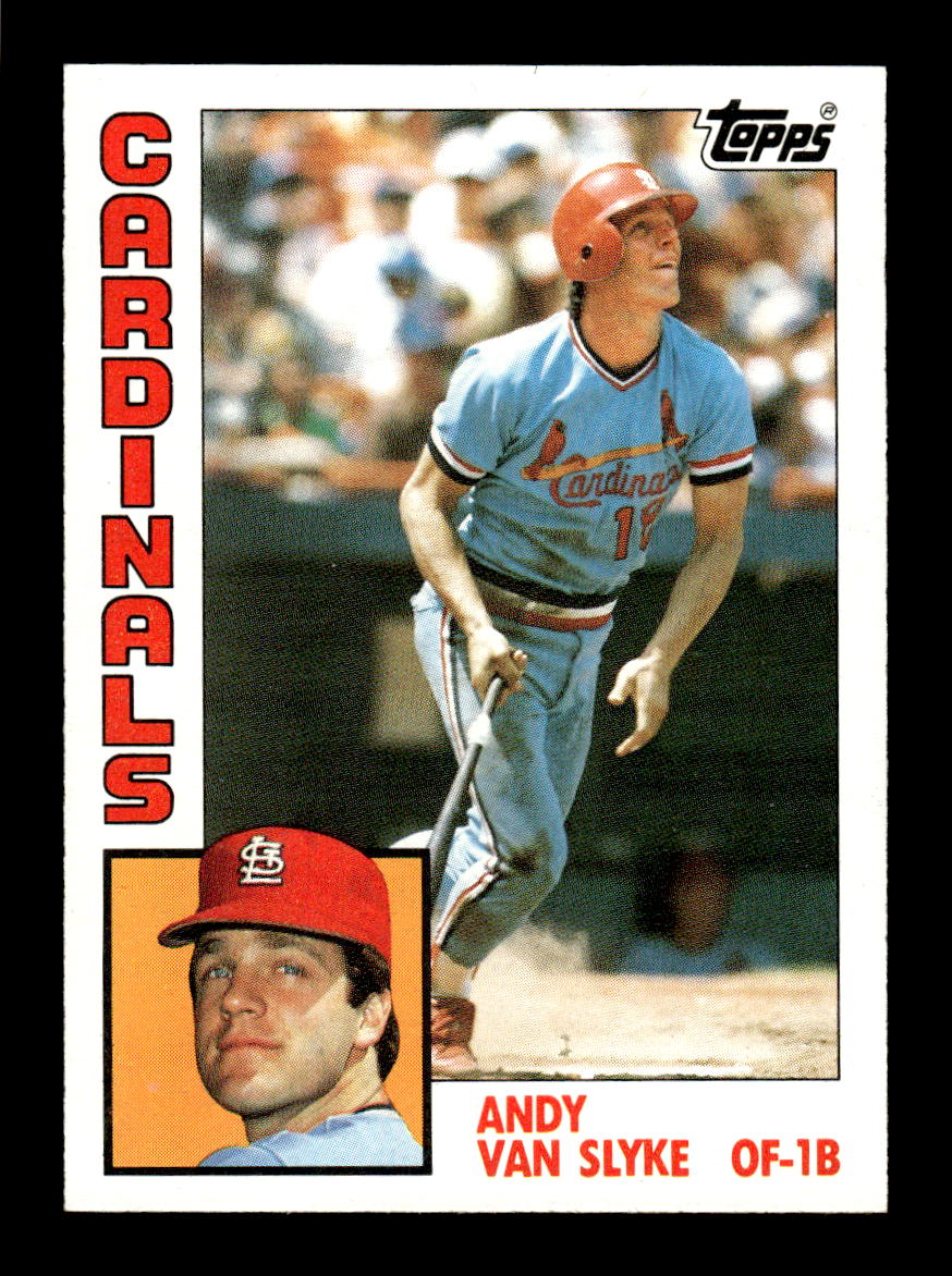 1984 Topps #206 Andy Van Slyke St. Louis Cardinals VG CS26016866