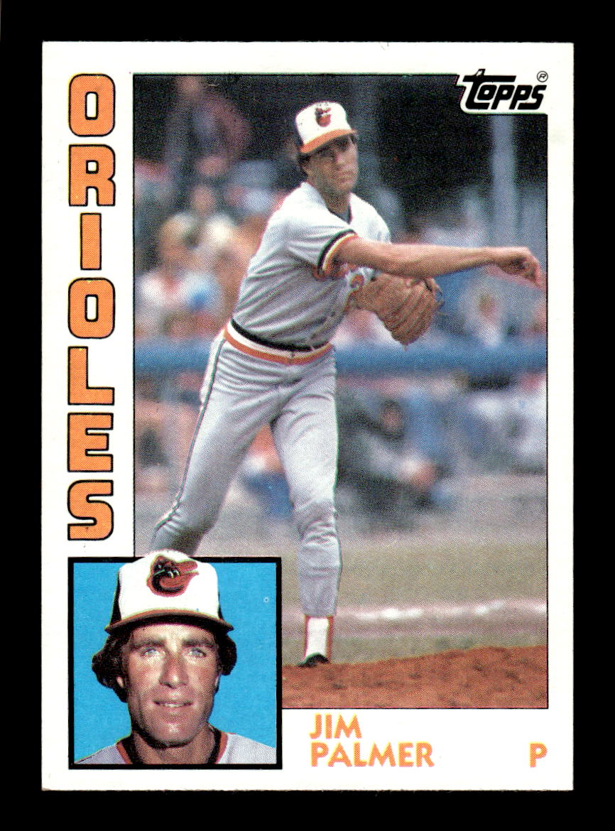 1984 Topps #750 Jim Palmer Baltimore Orioles VG CS26016867