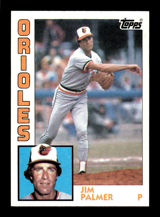 1984 Topps #750 Jim Palmer Baltimore Orioles VG CS26016867