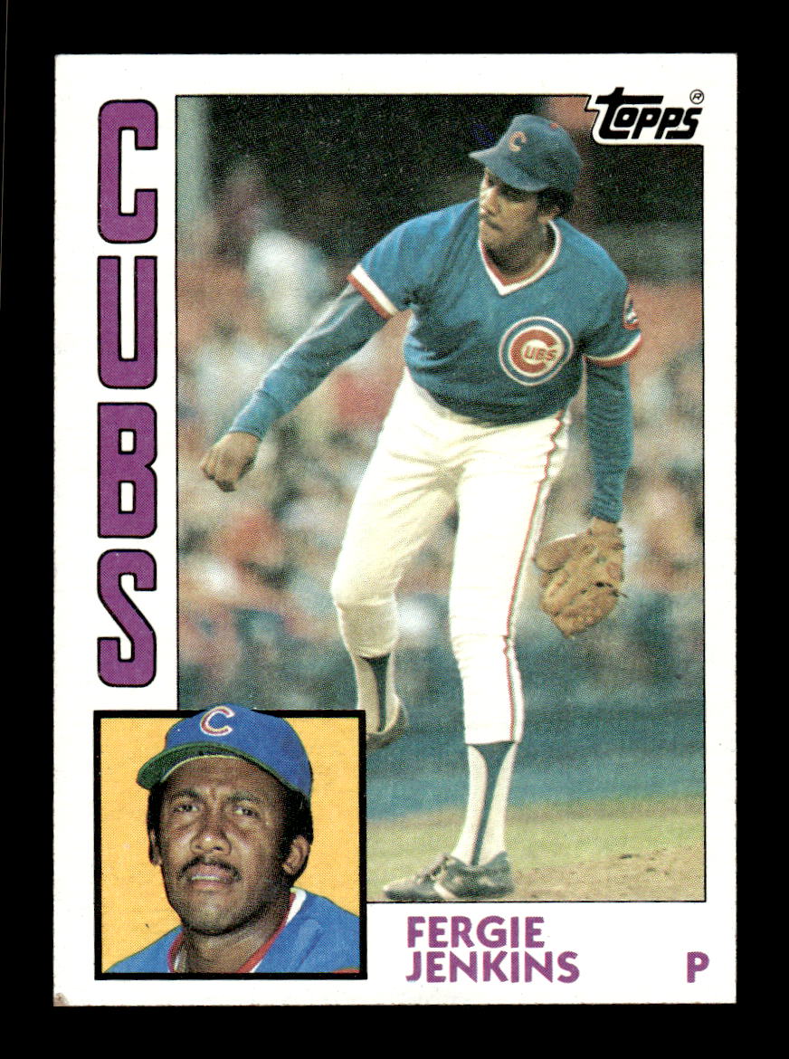 1984 Topps #483 Fergie Jenkins Chicago Cubs VG CS26016868