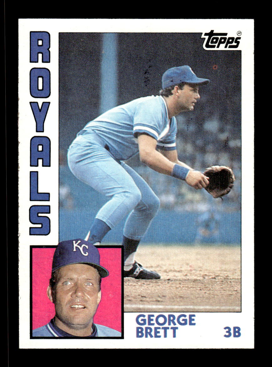 1984 Topps #500 George Brett Kansas City Royals VG CS26016876