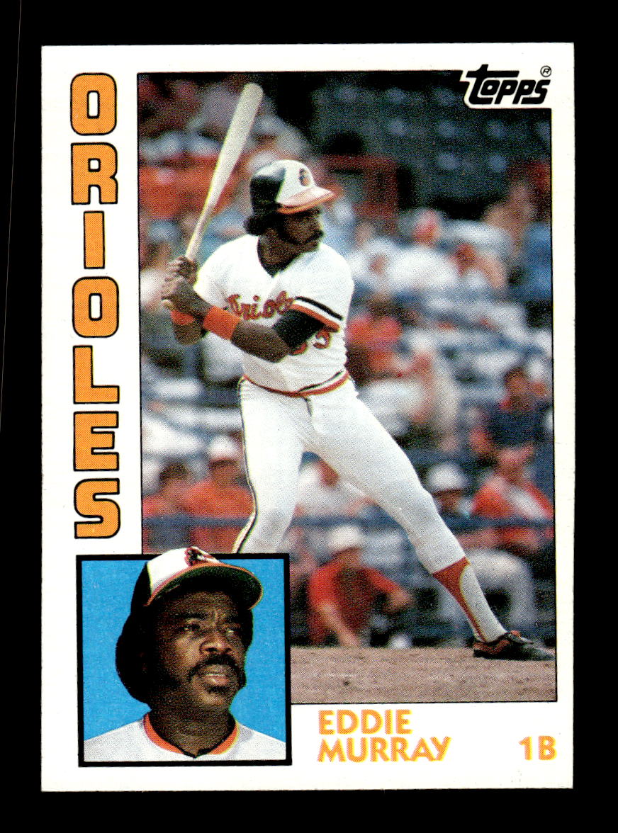 1984 Topps #240 Eddie Murray Baltimore Orioles VG CS26016883