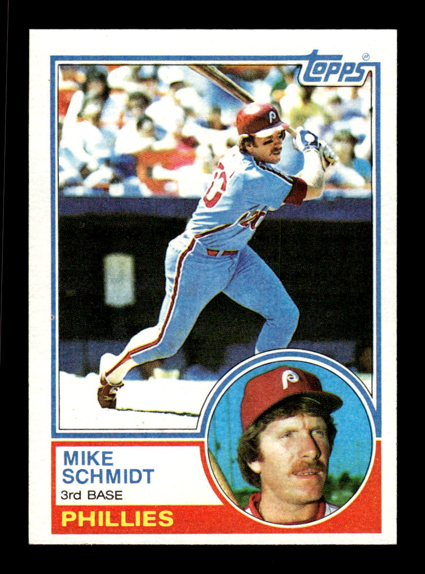 1983 Topps #300 Mike Schmidt Philadelphia Phillies VG CS26016886