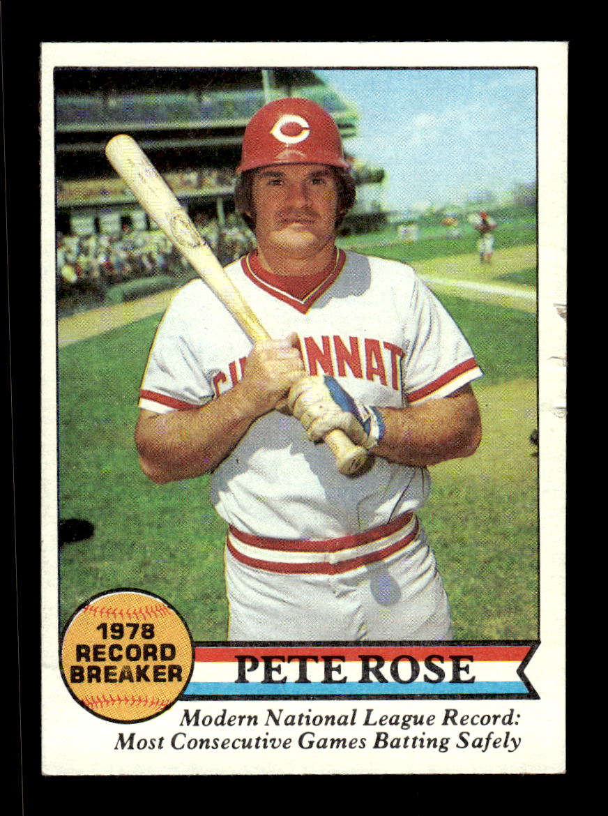 1979 Topps #204 Pete Rose Cincinnati Reds Poor CS26016889