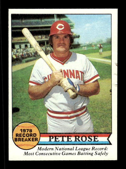1979 Topps #204 Pete Rose Cincinnati Reds Poor CS26016889