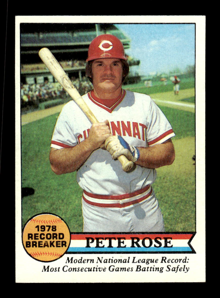 1979 Topps #204 Pete Rose Cincinnati Reds VG CS26016890