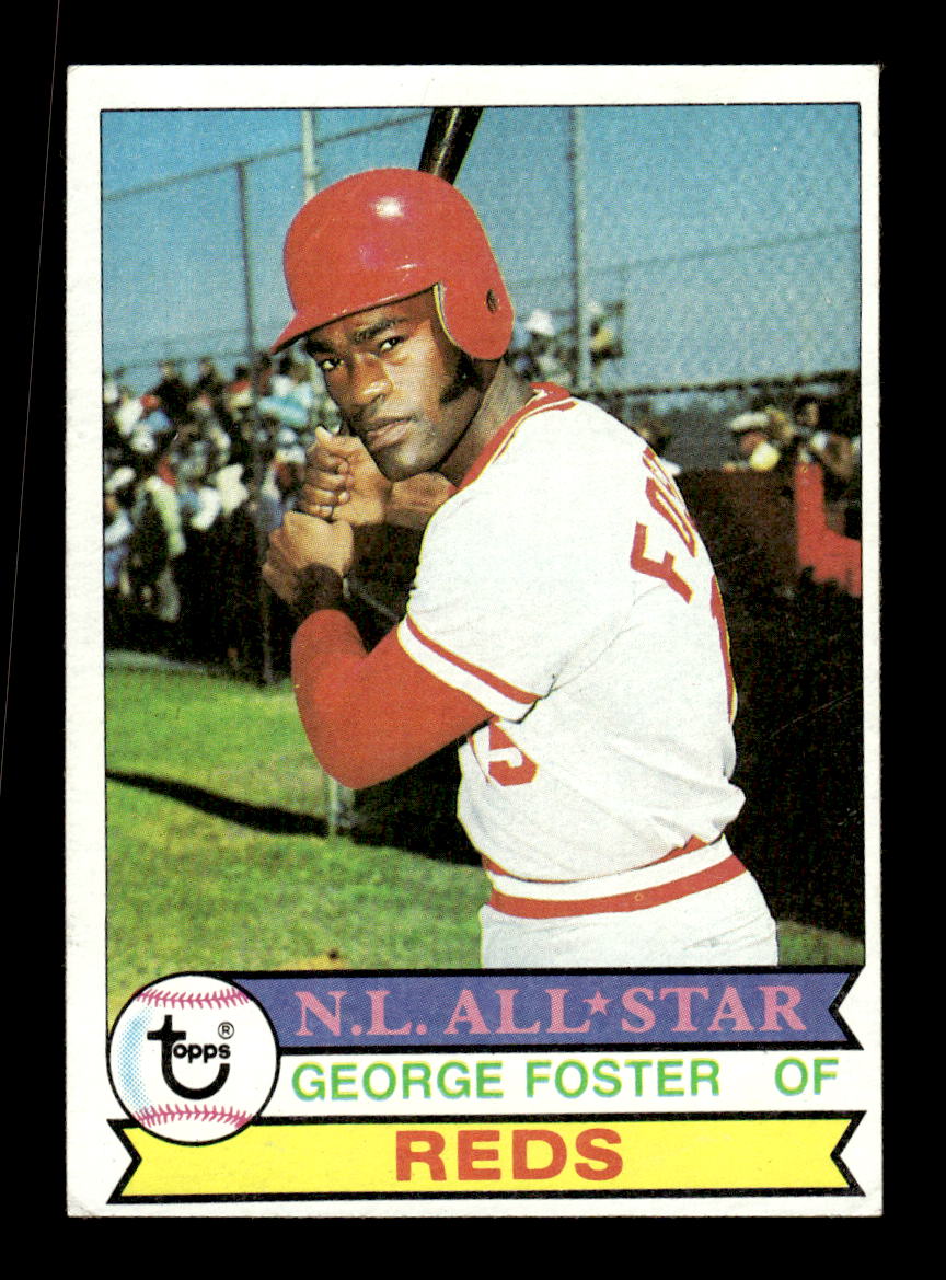 1979 Topps #600 George Foster Cincinnati Reds VG CS26016891