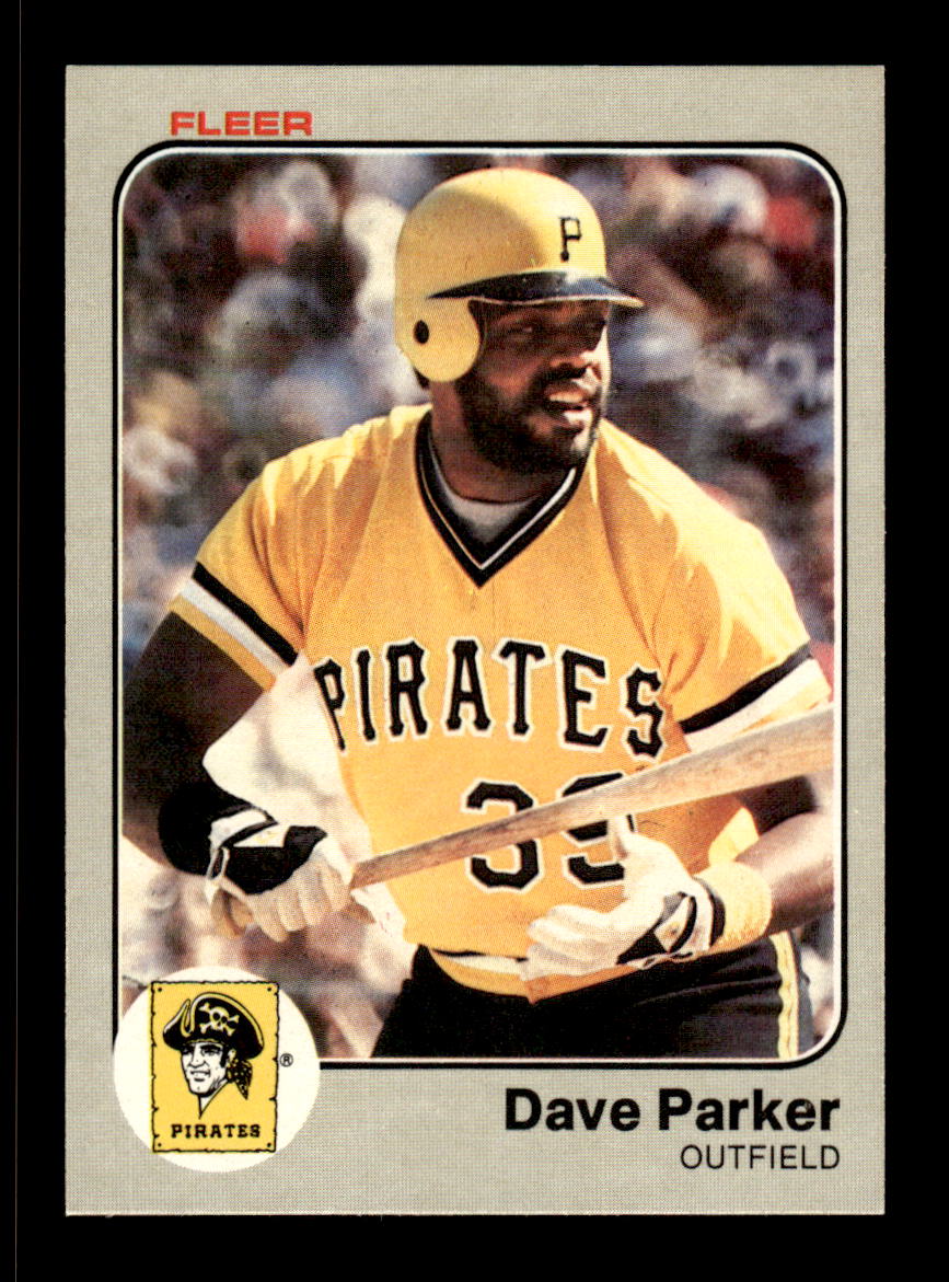 1983 Fleer #315 Dave Parker Pittsburgh Pirates VG CS26016905